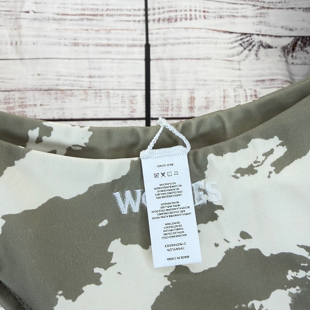 Darc Sport Hardcore Nikita Bikini Bottom Cacti Cream Native Camo Medium NWT - Picture 4 of 6
